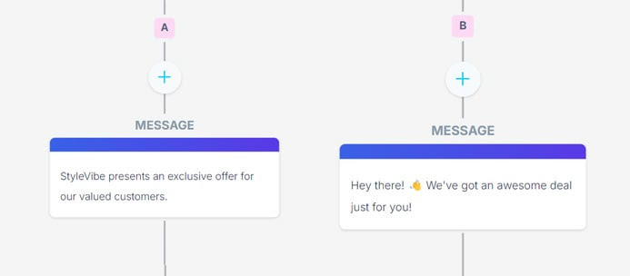Message Tone Example
